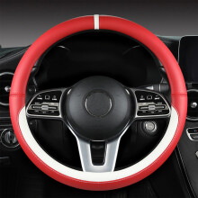 Steering Wheel Cover Non-Slip Cloth Bottom 14.5-15 Inch