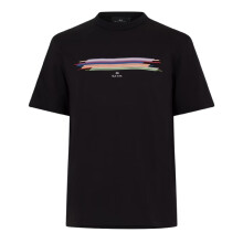 Paul Smith Mens Striped Logo T-Shirt