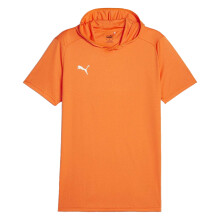 (L, Orange) Puma Mens Team Short-Sleeved Basketball T-Shirt