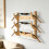 Wooden Wall-Mount Bow Rack for Recurve Compound Longbow 8