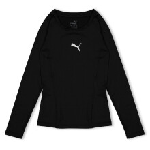 (15 Years, Puma Black) Puma Childrens/Kids Liga Base Layer Top