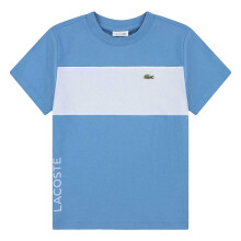 (12 Years, Blue) Lacoste Childrens/Kids Block Regular T-Shirt