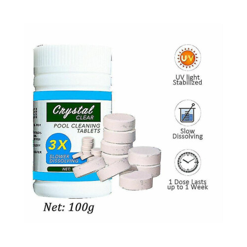 100pcs Pool Cleaning Tablets 2