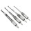 Square Hole Drill Bit, 4pcs Woodworking Mortiser Square Drill Bits, Spiral Drill Bits Kits Mortise P 2