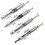 Square Hole Drill Bit, 4pcs Woodworking Mortiser Square Drill Bits, Spiral Drill Bits Kits Mortise P 3