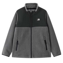 (13 Years, Charcoal Black) Karrimor Childrens/Kids Basecamp Polyester Fleece Jacket