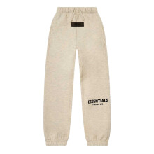 (8 Years, Oatmeal) Fear Of God Essentials Childrens/Kids Fleece Tapered Jogging Bottoms