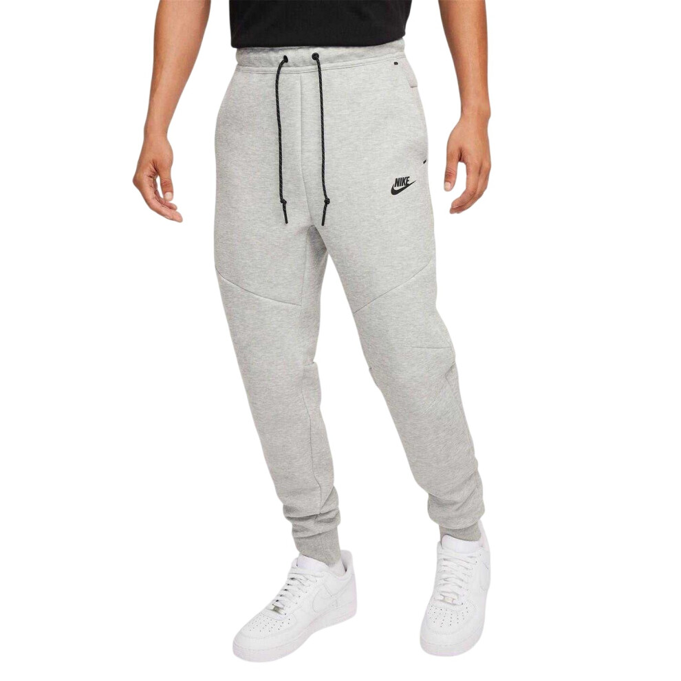 Nike (L, Grey Heather) Mens Tech Fleece Joggers
