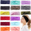 Wide Twist Headbands for Women Boho Elastic 10 Pcs 1