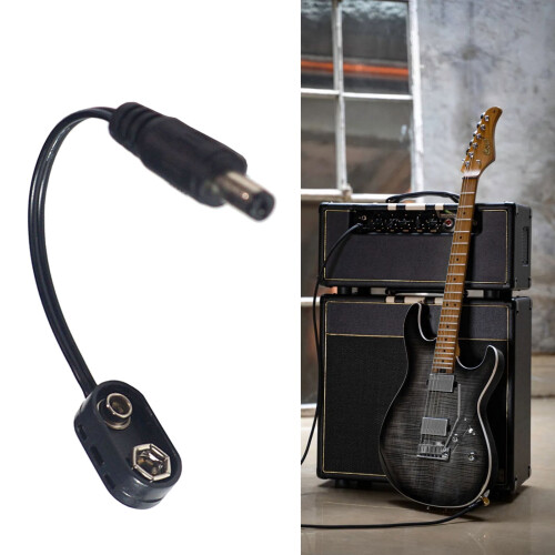 9V Battery Clip Converter Cable for Guitar Pedal 1