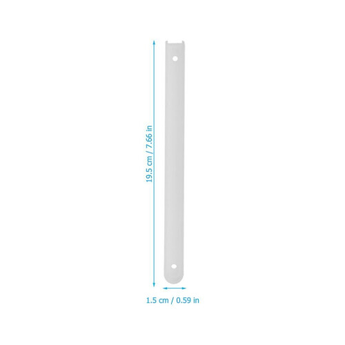 3 set di guide per cassetti in plastica, ricambi per cassetti, binari per cassetti, guide per cassetti 2