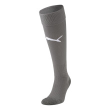 (12 UK Child-2 UK, Smoke Grey/White) Puma Childrens/Kids Team Liga Football Socks