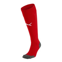 (12 UK Child-2 UK, Red/White) Puma Childrens/Kids Team Liga Football Socks