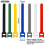 154 Pcs Cable Ties, Reusable Cable Tidy Adjustable Releasable Hook And Loop Cable Straps Wraps, Fastening 3