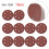 9 Inch 225 mm Sanding Discs 10 pcs 60-400 Grit 3