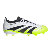 (2 UK, White/Lemon) Adidas Childrens/Kids Predator League Firm Ground Football Boots