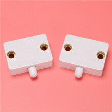 60Pcs Door Led for Closet Light,Normally Closed Cabinet Electrical Lamp Switches,for Closet Pantry Cabinet White