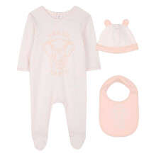 (3 Months, Pink) Kenzo Baby Top & Bottom Set