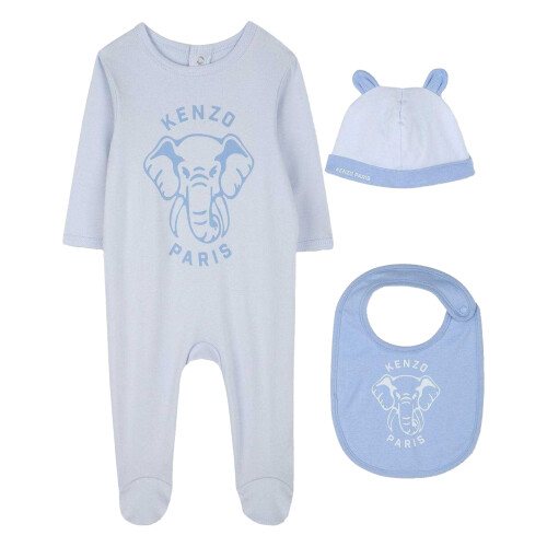 Kenzo (3 Months, Blue) Kenzo Baby Top & Bottom Set