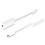 Thunderbolt 3 Usb 3.1 To 2 Adapter Cable For Windows Mac Os Bh White-subaoe 5y 4