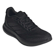 (5 UK, Triple Black) Adidas Childrens/Kids Runfalcon 5 Cloudfoam Trainers