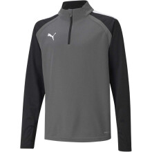 (13-14 Years, Grey) Puma Childrens/Kids TeamLIGA Quarter Zip Fleece Top