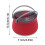 Silicone Camping Cooking Pot Portable Foldable 2