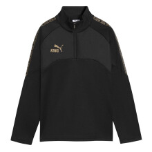 (15 Years, Black/Gold) Puma Childrens/Kids King Training Top