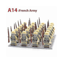 Collectible Military Mini Figures: German, Soviet, US, UK and Chinese Armies