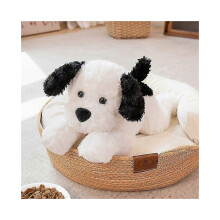 Nieuw pluche puppyspeelgoed - 35/55 cm zachte dierenhondknuffel, slaapkussen voor kinderen, kerstcadeau