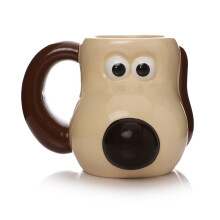 Aardman Wallace en Gromit-vormige mok - Gromit