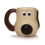 Aardman Wallace och Gromit formad mugg - Gromit 1