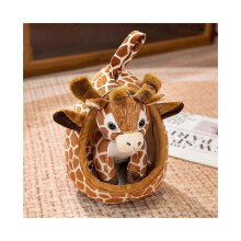 18 cm großes Plüschtier: Löwe, Tiger, Leopard – realistische Stofftiere für Kinderzimmer und als Geschenk