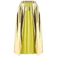 Adults Gold Gilding Cloak Cape Party Accessory For Halloween Cosplay Costume Party