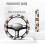 Paw Pattern Steering Wheel Cover for Golf Cart, Machine 5