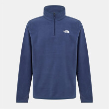 (XL, Navy) The North Face Mens Glacier Fleece Quarter Zip Sweatshirt