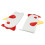 Oven Mitts Linen Lightweight Washable 31x12cm 3