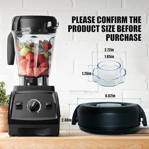 Low Profile 64 oz Lid for Vitamix Explorian Classic 1