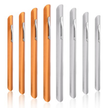Lot de 8 balais-miettes en aluminium pour table, usage domestique et professionnel (serveur/serveuse).