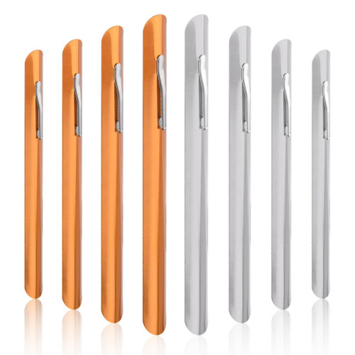 8pcs Table Cleaner Aluminum Home Restaurant Bread Crumb Sweeper Waiter Server