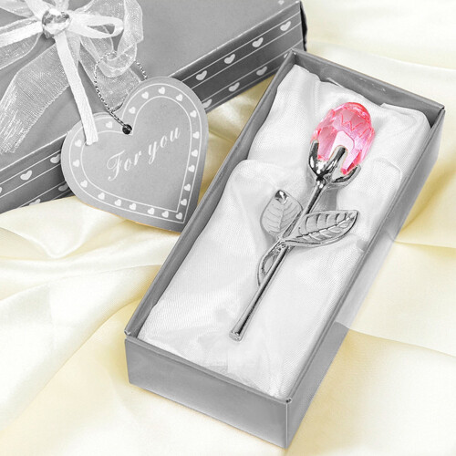 Crystal Rose Bouquet Romantic Gift Box