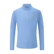 (M, Bold Blue) Karrimor Mens Quarter Zip Long-Sleeved Tracksuit Top