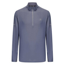 (XXL, Stone Grey) Karrimor Mens Quarter Zip Long-Sleeved Tracksuit Top