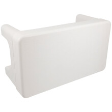 Bathroom Footstool PP White Anti-slip 1 Pack