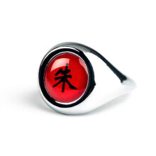 Anime Ninja Akatsuki Itachi Uchiha Ring Cosplay Rekvisita Justerbar Man Kvinna Fest Gåva Tillbehör Partihandel