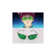 Anime The Disastrous Life Of Saiki K. Cosplaybril Saiki Kusuo Groene Glazen Zonnebril Dagelijkse Mode