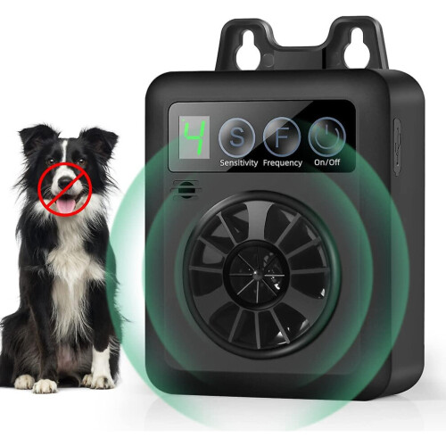 Anti Barking Device, Rechargeable Bark Control Device With Effective 4 Frequency Levels And Adjustable