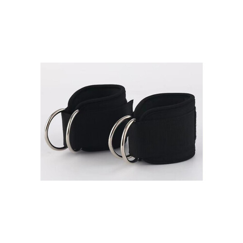 Ankle Strap Multi Gym Cable Attachment D-ring Leg Thigh Pulley For Workout
