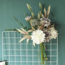Fleurs artificielles, plantes artificielles, fausses fleurs, bouquet de fleurs artificielles décoratives