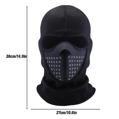 Winter Face Mask Brushed Fleece Anti-Pollution 1